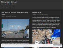 Tablet Screenshot of natsukashigarage.com